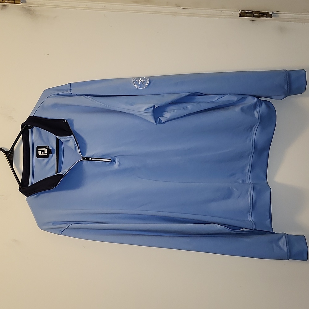 Footjoy Performance 1/4 Zip Pullover Mens large Golf Stretch top